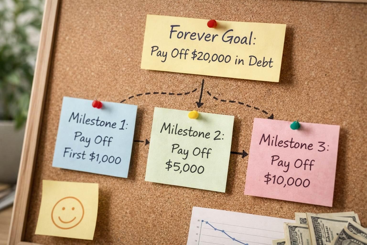 debt payoff milestones